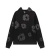 Traje de Sudoración Casual con Sudadera con Capucha, Pantalones de Chándal, Camiseta de Manga Corta de Kapok de Espuma, Pantalones Cortos, [Terciopelo Plus] Mismo Estilo que Kanye