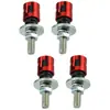 Tornillos para Matrícula, Pernos para Marco de Matrícula de Coche, Accesorios Decorativos, Tornillos Antioxidantes, Kit al por Mayor, Adecuado para Motocicletas
