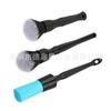 Escova de Limpeza Interna do Carro, Escova de Detalhe Super Macia, Escova para Ar Condicionado, Escova para Fendas, Jogo de Limpeza com Escova de Seda Azul Dura para Cubo de Roda