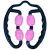 Abrazadera circular para pierna personalizada, rueda de yoga para estiramiento muscular, nueva abrazadera circular para pierna adelgazante, rodillo de masaje