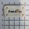 Venta Directa de Fábrica de Etiquetas Tejidas de Dibujos Animados de Línea Especial, Etiquetas Bordadas con Borde Cerrado, Accesorios para Ropa, Decoraciones para Zapatos y Sombreros, y Decoraciones para Bolsas
