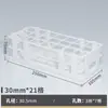 Suporte Combinado para Tubos de Ensaio de Plástico, Suporte para Tubos de Amostragem, Montagem e Desmontagem São Possíveis para Tubos de Centrifugação de Plástico de 13, 16, 20, 25, 30mm