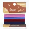 Estilo Coreano Simples Argola para Toalha Headband Não Machuca o Cabelo Elástico para Cabelo Conjunto Básico Prendedor de Cabelo Faixa de Cabelo Conjunto de Couro Acessórios para Cabelo