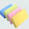 Esponja de Baño Forma de Escama de Pescado PVA Rectangular Coloreada para Moler al por Mayor de Fábrica Que No Lastima la Piel