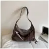Bolso de mujer de gran capacidad, nuevo modelo 2026, bolso tote de alta moda, color liso de moda, estilo relajado, bolso de hombro y cruzado