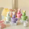 Vela Perfumada de Conejo Taza de Té Diseño Lindo Cera de Soja Regalo Estilo Ins Transfronterizo Decoración del Hogar Vela