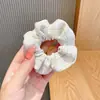 Colección de scrunchies de verano: versátiles ligas coreanas para el cabello, cuerdas para el cabello estilo universitario fresco, accesorios elásticos para el cabello, accesorios para la cabeza para mujeres