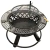 Parrilla de Barbacoa para Exteriores para Uso en Casa en Interiores, Parrilla de Barbacoa para Exteriores, Set de Carbón Calefactor para Hoguera de Patio