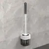 Conjunto de Escova Sanitária para Uso Doméstico, Limpeza sem Ângulos Mortos, Novo Modelo 2026, Escova Sanitária de Banheiro Montada na Parede com Suporte