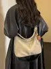 Bolso cruzado versátil de moda transfronterizo para mujer, nuevo otoño e invierno vintage de gran capacidad, moderno, de nicho, bandolera, tote, bolso de hombro
