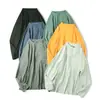 Sudadera de manga larga con cuello alto y media cremallera 5593
