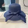 Sombrero de sol de verano para mujer, moda red-hot, sombrero de paja Joker, sombrero de sol para exteriores en la playa, sombrero de pescador nuevo, comercio exterior al por mayor