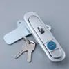 Para caja de control de cerradura de puerta de gabinete AB302-1 cerradura plana con llave caja eléctrica cerradura plana de puerta mecánica fabricantes al por mayor