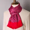 Lenço de Seda de Amora de Alta Qualidade para Homem Lenço de Seda Primavera Outono e Inverno Estilo Chinês Listra Longa Presente de Negócios para Namorado
