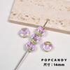 Collar de cuentas con lazo de primavera, pendientes, pulsera, cadena para teléfono móvil, colección de colores.