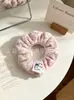 Gomas Elásticas para el Cabello de Alta Elasticidad para Mujer, Scrunchies de Lana Rayados de Gama Alta para Otoño e Invierno, Tamaño Grande, Suministro al por Mayor, Directo del Fabricante