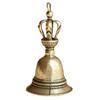 Colgante de Campana del Sutra del Corazón de Latón, Cascabel de Cobre, Campana Pequeña, Campana de Cobre, Timbre de Puerta de Tienda, Colgante para Llavero de Bolsa