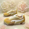 Zapatillas de Entrenamiento Alemanas Patchwork con Logo para Mujer 2026 Nuevos Zapatos de Correr Retro de Caña Baja de Encaje Multicolores Transpirables Zapatos Forrest Gump