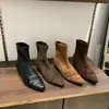 Botines de gamuza plisados estilo francés para mujer, colección otoño 2026, con tacón oculto, punta fina, ajuste ceñido, cierre de cremallera en la parte trasera, tipo calcetín, modernos y a la moda