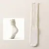 Calcetines Transfronterizos para Yoga Pilates para Mujer con Suelas Antideslizantes de Silicona, Calcetines Largos Holgados para Deportes de Interior