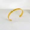 Venta Directa de Fábrica C35 Pulsera Abierta Creativa en Forma de C con Superficie Lisa, Joyería de Acero Inoxidable