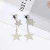 Aretes de Borla de Estilo Étnico de Moda de Estrella Transfronterizos Estilo de Lujo Accesible de Alta Gama Aretes para Usar Apilados para Mujer