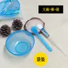 Juego de 2 herramientas de belleza con palillo de ajuste de película y cuenco para mascarilla facial, cuchara para el hogar, cuatro moldes, cepillo de maquillaje de pelo suave para spa