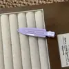 Grampo de Cabelo Metálico Colorido Dopamina Sem Costura Primavera e Verão Doce Fofo Clipe para Franja Grampo Lateral para Cabelos Quebrados Acessórios de Cabelo