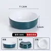 Melamina Comida Rápida Autoservicio Plato Pequeño para Porción Pequeña Cuenco Plato para Cocinar al Vapor Cuenco Pequeño Cuenco Pequeño Bicolor Porcelana de Imitación Restaurante Cantina Olla Caliente Juego de Vajilla