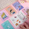 Cuaderno pequeño de dibujos animados, mini bloc de notas lindo, cuaderno de bolsillo, diario portátil, papelería de aprendizaje, premios