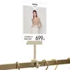 Tienda de Ropa Promoción Tarjeta de Descuento Exhibidor de Precios Portatarjetas Estante Especial para Tarjetas Clip Publicitario Pop Etiqueta de Precio