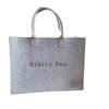Bolsa de Fieltro Bolsa Tote para Influencer de Capacitación Educativa Bolso de Mano de Gran Capacidad Bolso de Mano de Moda Versátil Bolsa para el Trabajo Bolsa de Hombro Bolsa de Compras