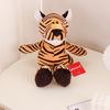 Muñeco de animal del bosque león Tigre elefante mapache muñeco agarrador muñeco de peluche fábrica venta al por mayor