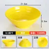 Tazón comercial de melamina para hot pot picante, tazón de plástico para ramen de comida rápida, tazón de imitación de porcelana para fideos de caracol agripicantes, tazón grande para fideos de res