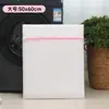 Bolsa de Lavado Rosa de Malla Gruesa y Fina del Fabricante Lavable a Máquina Bolsa Especial para Cuidado de Ropa Bolsa para Cuidado de Prendas Íntimas y Suéteres Venta al por Mayor