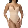Body Modelador Europeu e Americano Transfronteiriço Sem Costura, Sem Aro, Controle de Barriga, com Costas e Glúteos Bonitos, Cueca Fio Dental