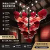 Lámpara de araña artística no estándar estilo chino, luz decorativa acrílica estilo chino para vestíbulos de hoteles, clubes y restaurantes, hecha a medida para proyectos