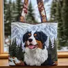 2026 Nova Série de Filhotes Transfronteiriça Estampa Digital Bolsa Tote Acolchoada de Ombro Fashion