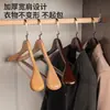 Perchas de Madera de Hombro Ancho para Trajes, Perchas Antideslizantes para Armario de Uso Doméstico, Perchas Engrosadas para Trajes y Abrigos