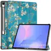 Para Samsung Tab S9 capa protetora de painel plano 2025 11 polegadas com capa de couro tri-fold para hibernação S10 fe plus