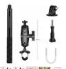Clip Fijo Adecuado para Cámara Deportiva Gopro, Clip Fuerte Universal Doble Cabeza Antivibración para Exteriores, Soporte para Montaje en Motocicleta