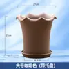 Maceta Lusur, Maceta de Plástico para Bonsái Rábano Verde, Maceta Creativa para Balcón para Cultivar Verduras y Plantas Suculentas, Maceta de Plástico Engrosada