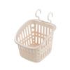 Cesta Colgante Cesta de Almacenamiento Cesta Pequeña para Colgar en la Pared Cocina Baño Cesta Gancho Cosméticos Cesta Colgante de Plástico Moderna para Baño