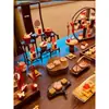Soporte de Exhibición de Mesa de Postres Estilo Chino, Bandeja de Mesa para Compromiso y Boda, Estante Decorativo, Decoración de Boda, Soporte para Pasteles de Hora del Té