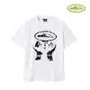 Marca de moda estadounidense Corteiz Camiseta Casual Deportiva Holgada de Manga Corta con Estampado de Barco de Crucero Alcatraz para Pareja