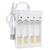 Juego de Carga de 2 Ranuras 3 Ranuras 4 Ranuras No. 5 No. 7 Baterías Carga Directa USB Universal con Cargador de Cable Juguete Eléctrico con Control Remoto