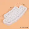 Molde de Silicone para Assar Bolo Letras Maiúsculas e Minúsculas em Inglês Cartão de Chocolate Feliz Aniversário Decoração de Bolo