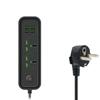 Enchufe Multifuncional Transfronterizo para Hogar Dormitorio Múltiple Enchufe Múltiple Universal para Múltiples Países Enchufe de Carga USB Venta al por Mayor para Exportación