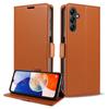 Adequado para Capa de Couro para Celular Samsung S26Ultra, Capa para Celular S25Fe com Fivela Lateral, Capa Protetora Flip com Porta-Cartões para S24Plus
