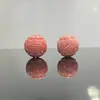 1 Peça de Pó de Concha de Rainha Imitação Prensado Gato da Sorte Raposa de Nove Caudas Contas Gravadas Chaveiro DIY Acessório de Pulseira
